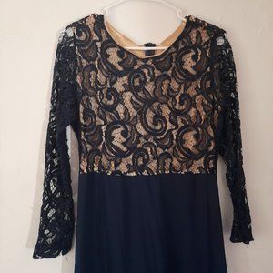 DARK BLUE DRESS